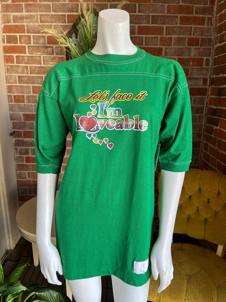 1980s Novelty Loveable Sportwear Jersey