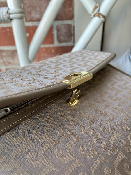 1980s Pierre Cardian Shoulder Crossbody Bag