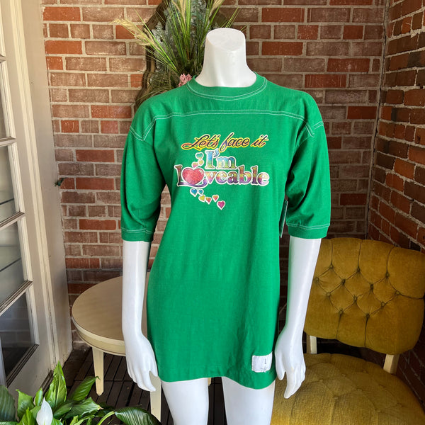 1980s Novelty Loveable Sportwear Jersey