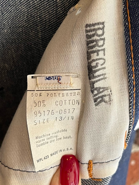 1970s Levi's Maxi Skirt Selvedge