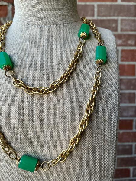 1990s Jadeite Necklace
