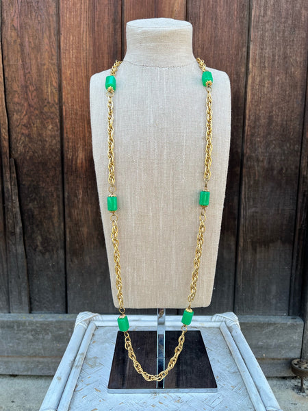 1990s Jadeite Necklace