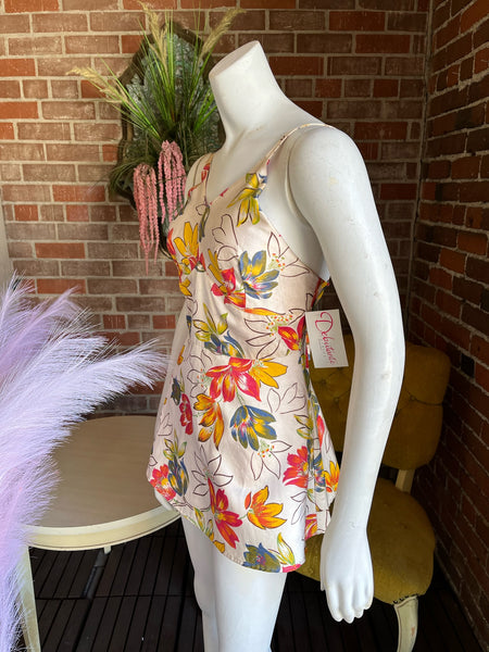 1930s Floral Playsuit