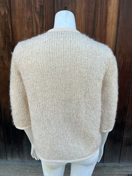 1960s JW Robinson Curly Mohair Cardigan