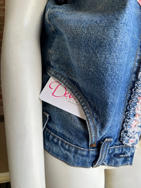 Denim Upcycled Vest