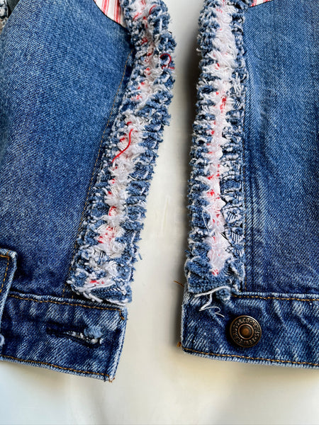Denim Upcycled Vest