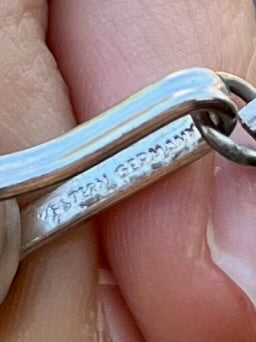 1970s West Germany Silver Necklace