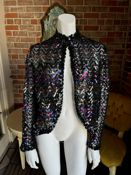 Lilli Diamond Sequin Jacket