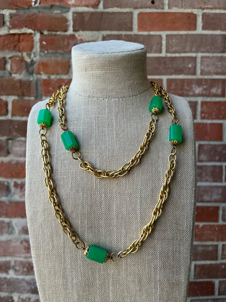 1990s Jadeite Necklace