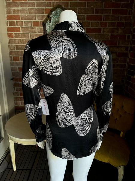 1990s Butterfly Top