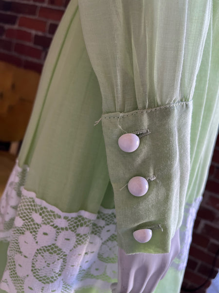 1960s Lime Green Dress