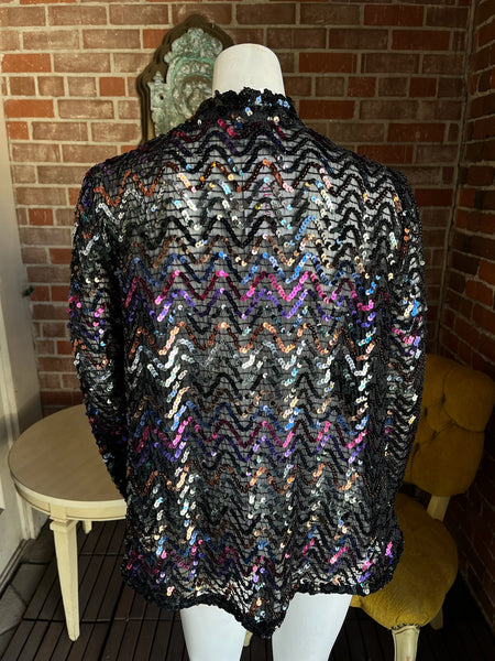 Lilli Diamond Sequin Jacket