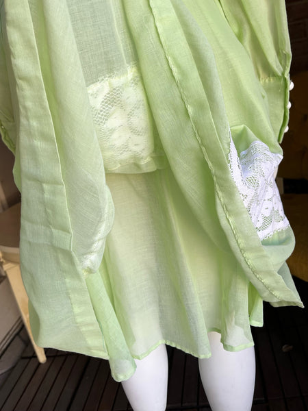 1960s Lime Green Dress