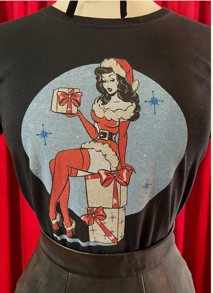 A Christmas Wish Retro Fitted Tee
