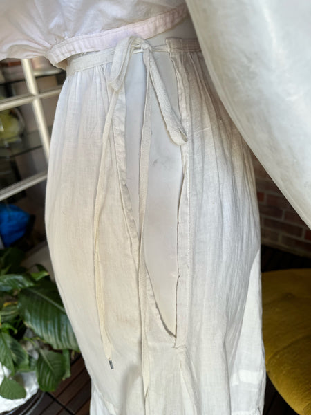 Victorian 1900s Cotton Skirt