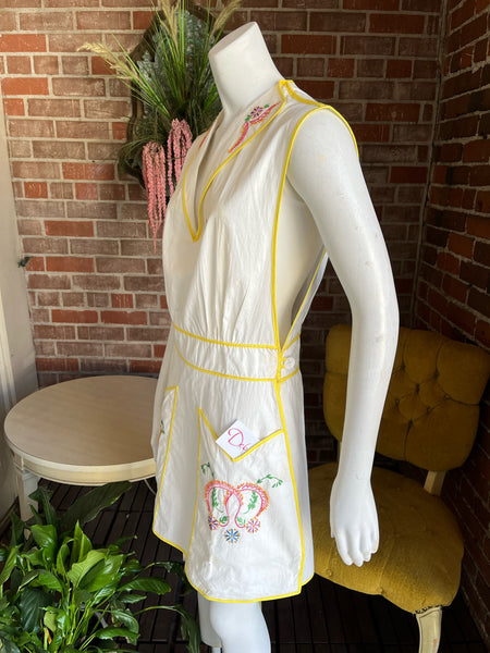 1940s Pinafore Apron