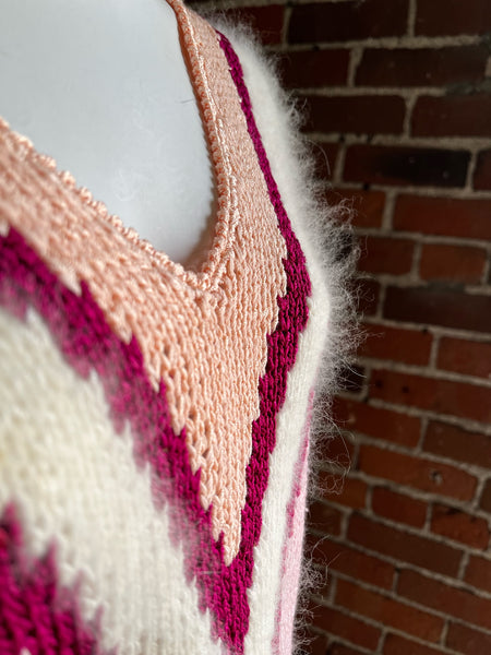 1980s Angora Kimono Sleeves Sweater