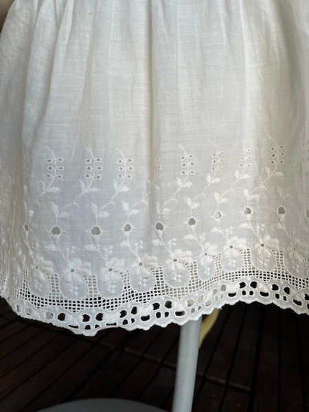 Victorian 1900s Cotton Skirt