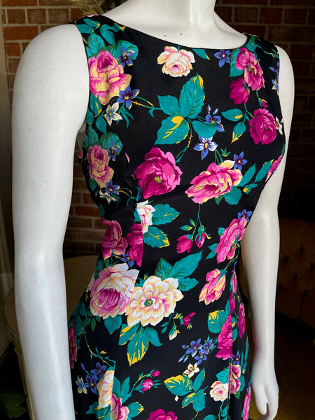 1980s Deadstock Floral Dress