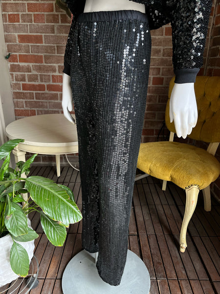 1980s Sequin Pullover Pants