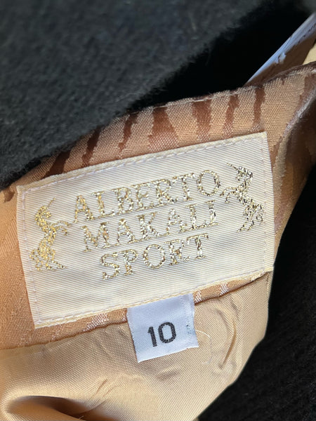 1990s Beige Mini Skirt
