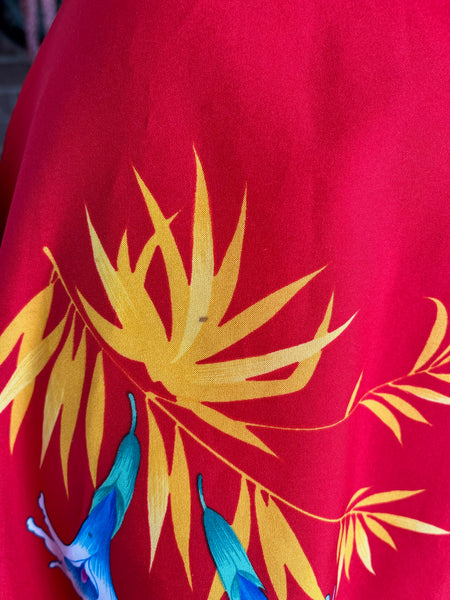 1980s Tropical Dress