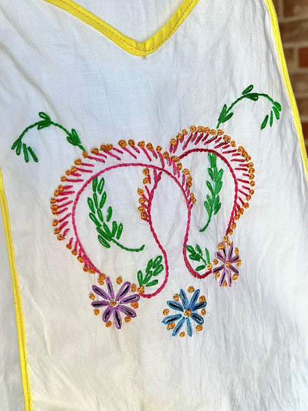 1940s Pinafore Apron