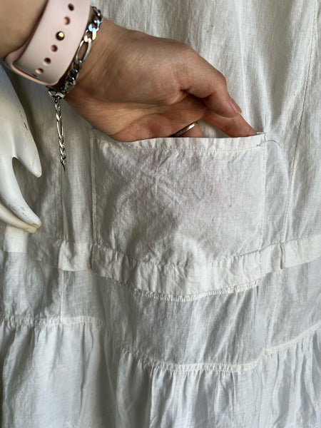 Victorian 1900s Cotton Skirt