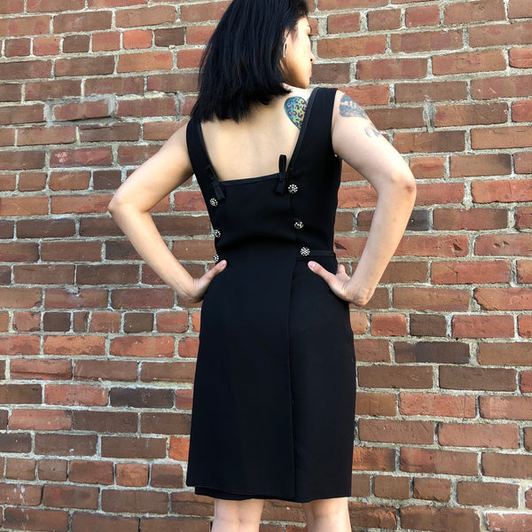 1960s Rhinestone Cocktail Dress