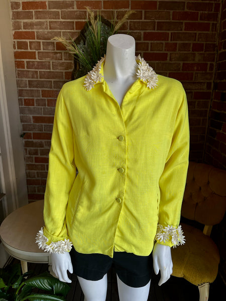 1960s Mr. Blackwell Daisy Top