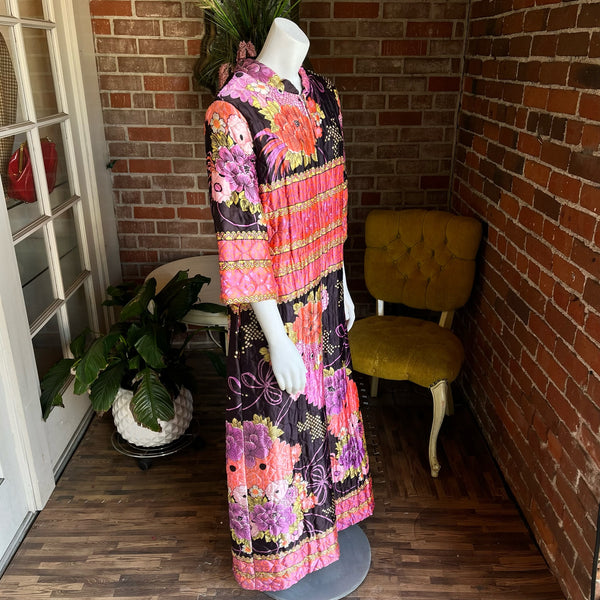 1970s Quilted Jumpsuit