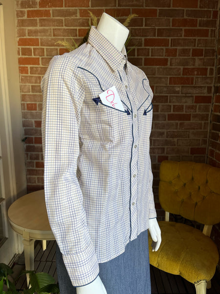 1970s Karman Western Button Up Top