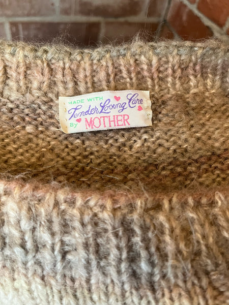 Vintage Handmade Mohair Sweater