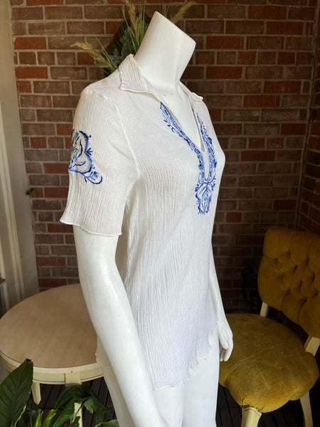 1970s Greek Folk Top