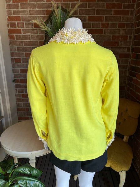 1960s Mr. Blackwell Daisy Top