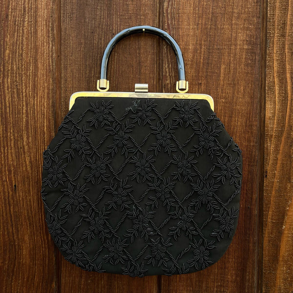 1950s Big Beaded Purse