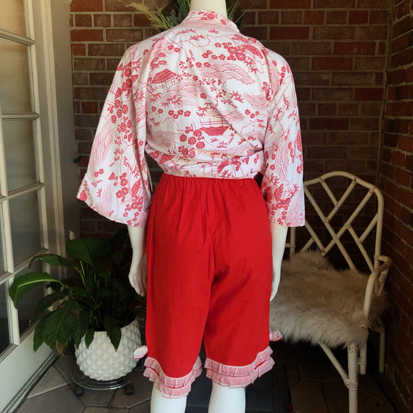 1960s Cotton Bloomers Capris