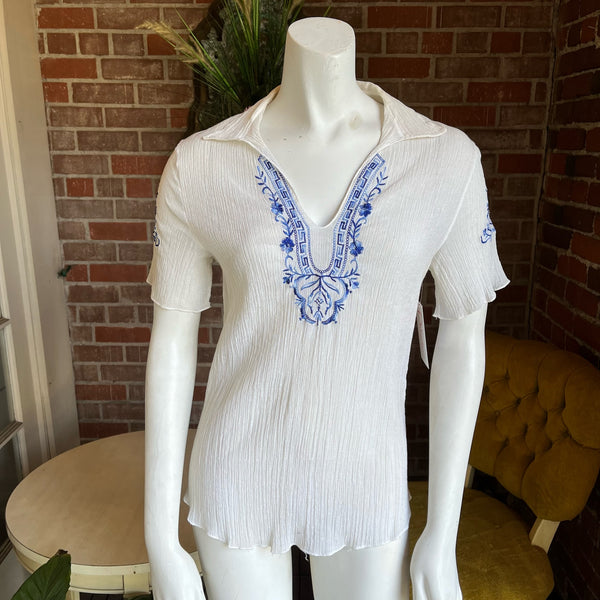1970s Greek Folk Top