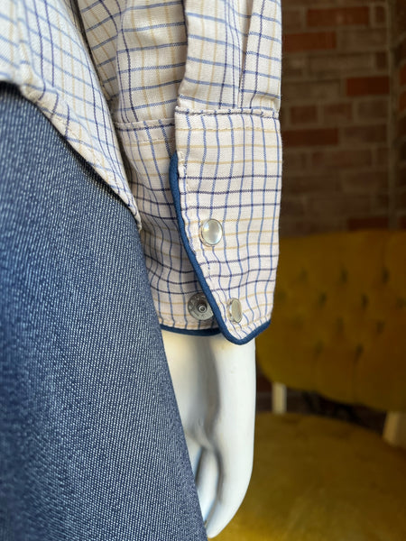 1970s Karman Western Button Up Top