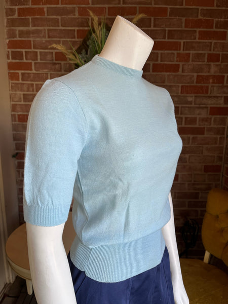 1950s Powder Blue Sweater
