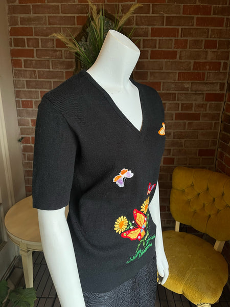 1970s Butterfly Sweater