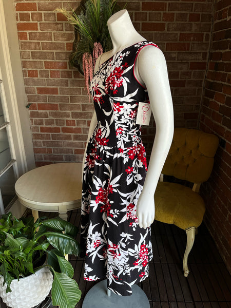 1980s does 1950s Tropical Dress