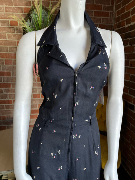 1990s does 1940s Jumpsuit Beach Pajamas