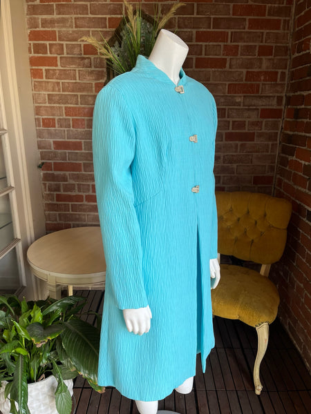 1960s Emma Domb Turquoise Set