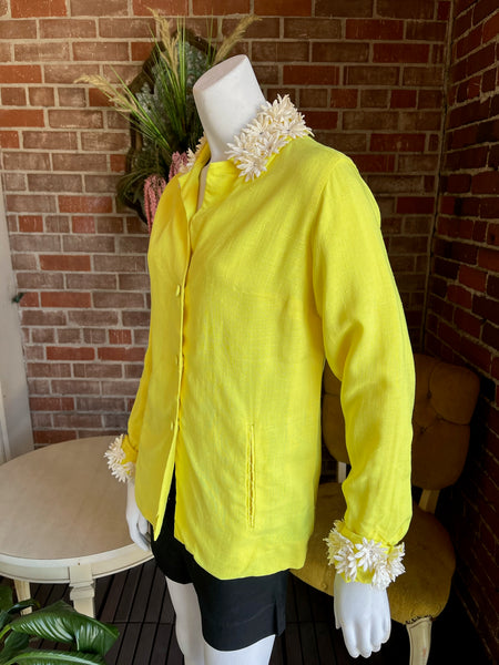 1960s Mr. Blackwell Daisy Top