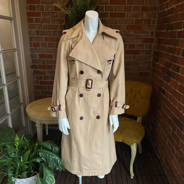 1970s Etienne Aigner Rain Trench Coat