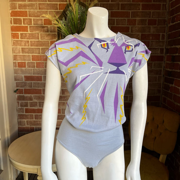 1980s Tiger Leotard