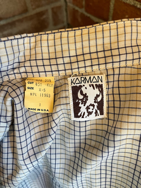 1970s Karman Western Button Up Top