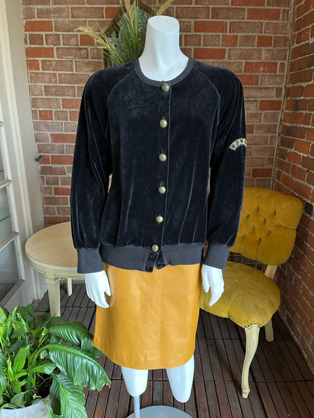 1980s Sonia Rykiel Velours Deluxe Jacket
