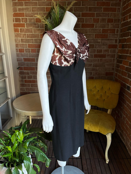 1960s Lilli Diamond Tropical Car Wash Dress Set